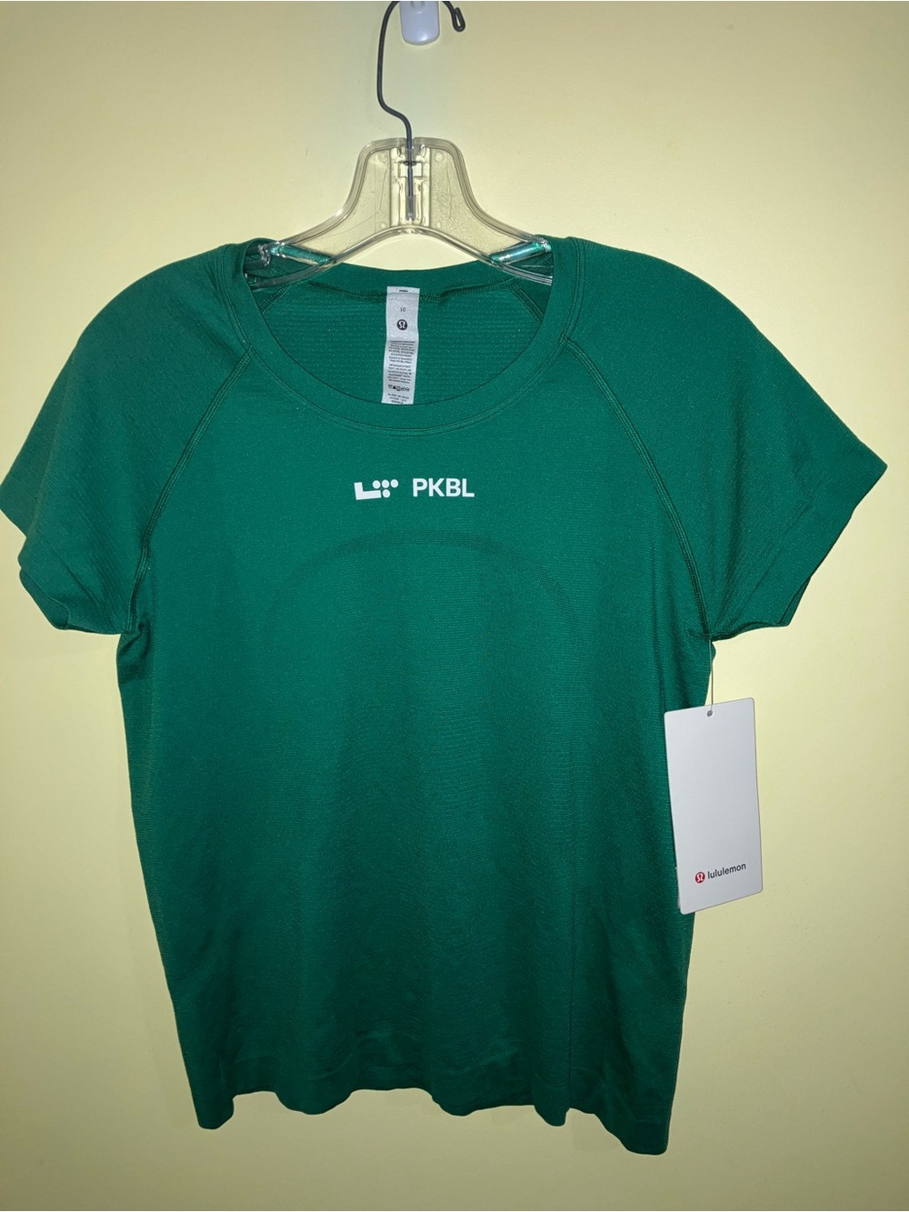 Lululemon NEW Swiftly Tech Lt Pickleball short sleeve shirt tee t-shirt 10 green - Picture 6 of 9